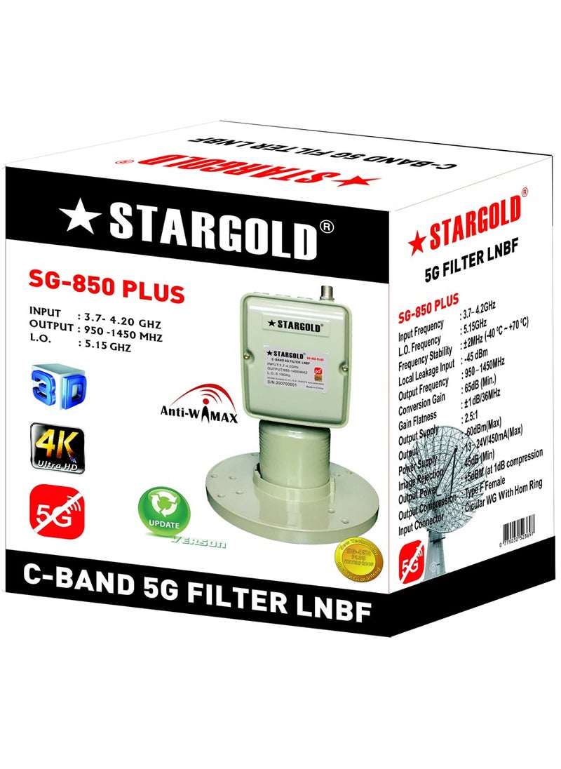 Stargold C Band Satellite LNB With 5G Filter High Performance Anti Wimax C BAND LNBF  - Image 2