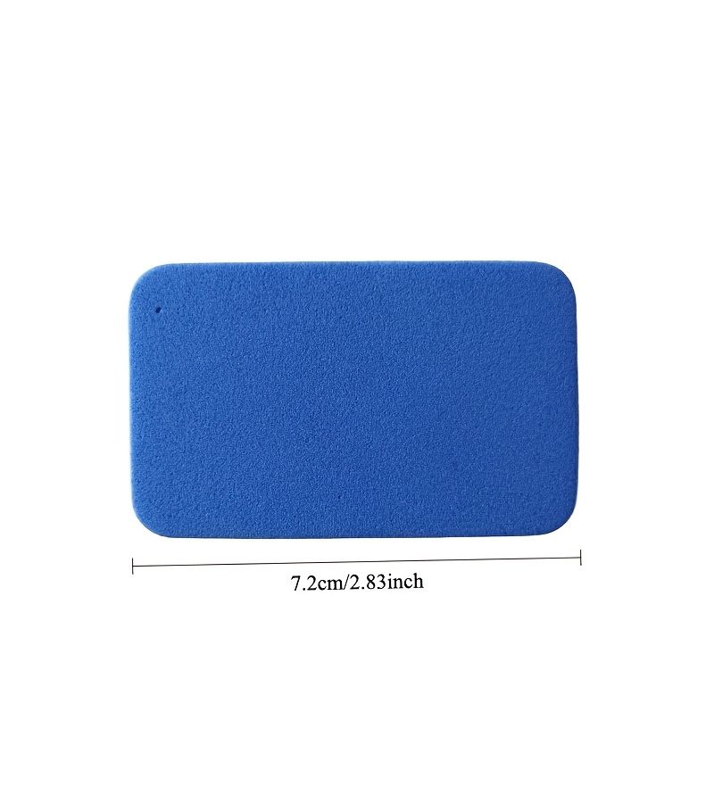 5 Blue Table Tennis Racket Cleaning Sponges Portable Paddle Rubber Set - Image 4