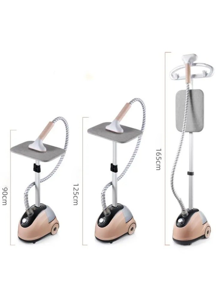 Denx - Professional Garment Steamer, 2 in 1, Flatbed Vertical Steamer, 2000W, Fast Heating with 1.8L Water Tank - Image 1