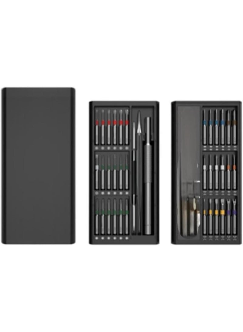 GGOOT Precision Screwdriver Set,39pcs Portable Precision Screwdriver Set Plum Blossom U-Shaped Y-Shaped Dismantling Hardware Tools - Image 1