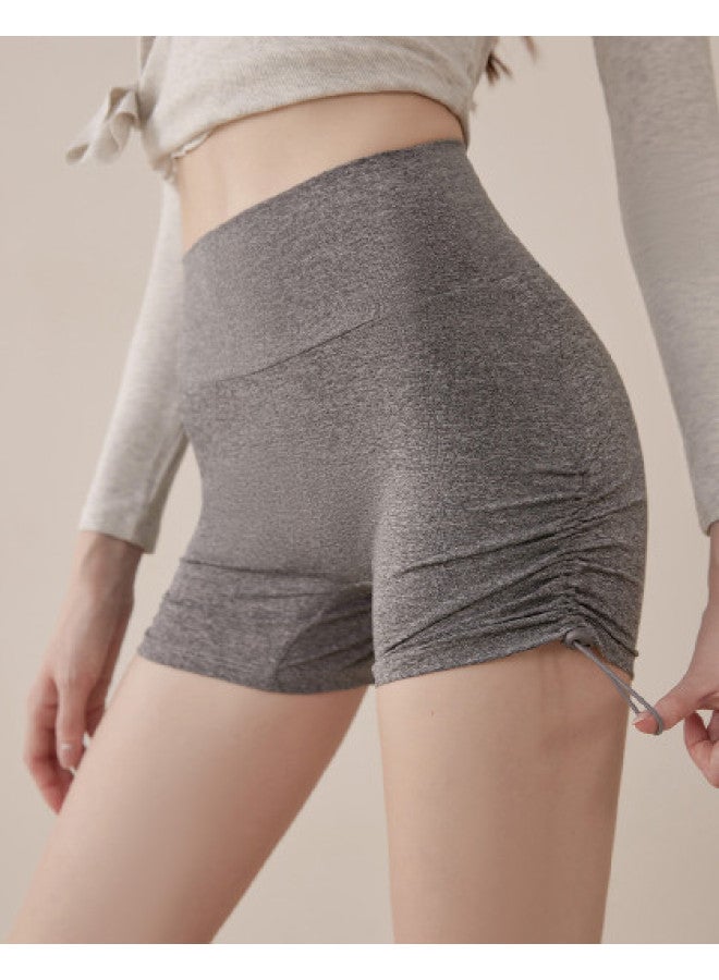 YouYou Women's Yoga Pants Summer Wear High-waisted Lifting Belly Control Fitness Leggings Design Sense Pilates Shorts - Image 1