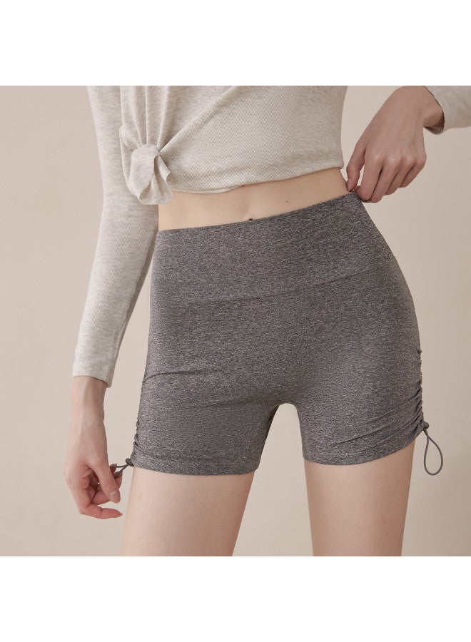 YouYou Women's Yoga Pants Summer Wear High-waisted Lifting Belly Control Fitness Leggings Design Sense Pilates Shorts - Image 5