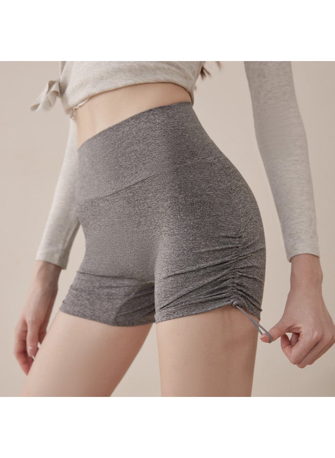 YouYou Women's Yoga Pants Summer Wear High-waisted Lifting Belly Control Fitness Leggings Design Sense Pilates Shorts - Image 2
