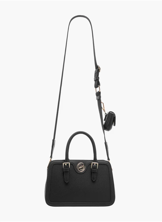 بابريكا Solid Tote Bag with Double Handles and Detachable Coin Purse
