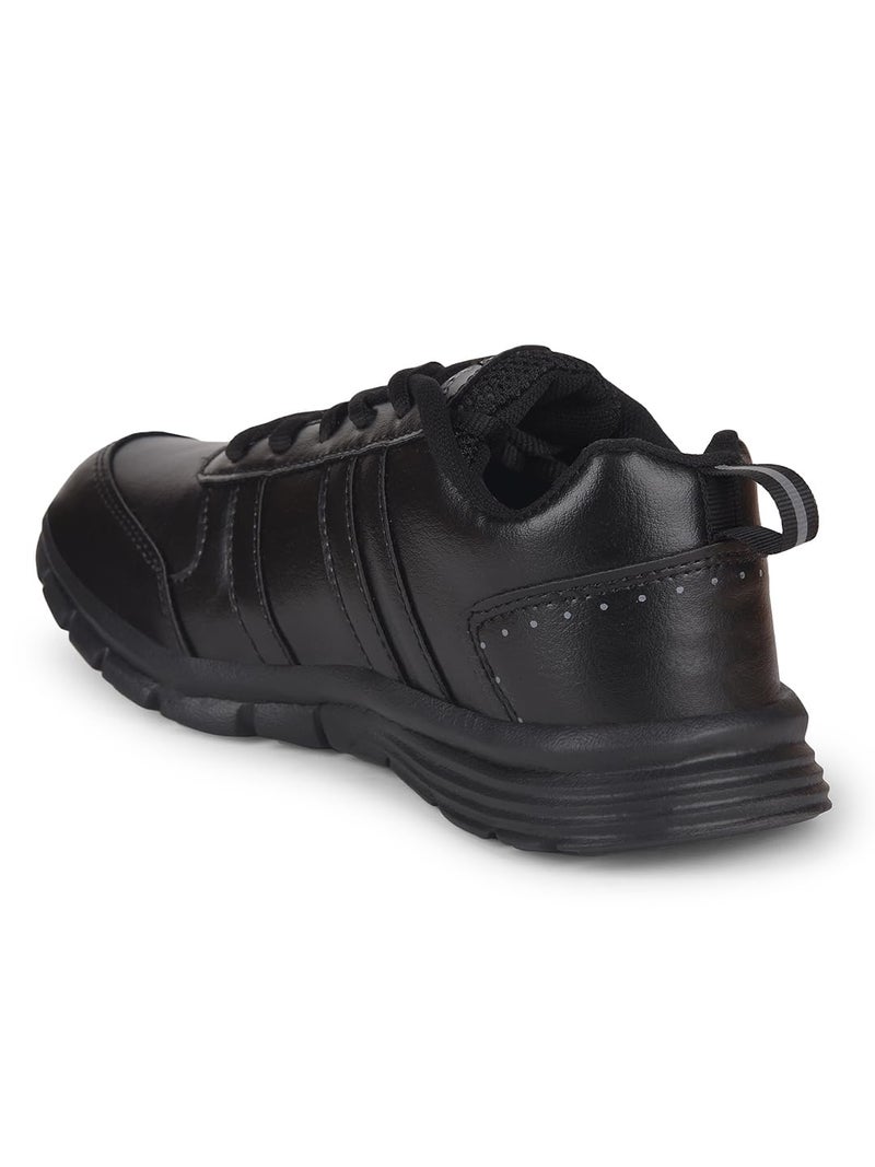 Bata Jerry E 24 Kids's Black Casual Shoes - 4 UK (4316007) - Image 3