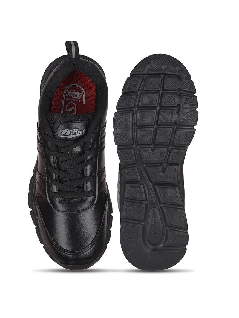 Bata Jerry E 24 Kids's Black Casual Shoes - 4 UK (4316007) - Image 4