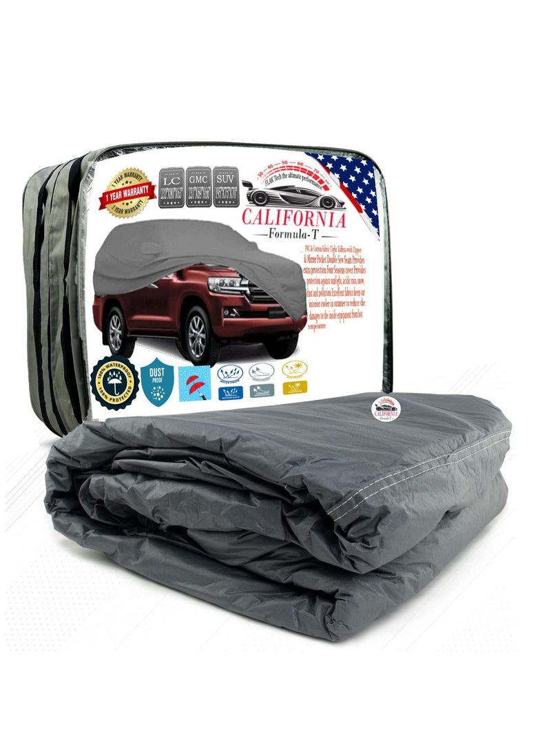 California formula-T Car cover Windproof & Scratch Resistant Car body Cover with Working Gloves Waterproof and Dustproof Covers Indoor & Outdoor  Kia Sedona - Image 2