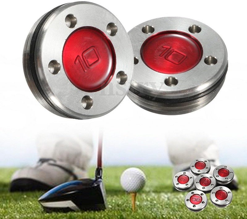 Hi-Star 2Pcs Golf Custom red Weights + Red Wrench for Titleist Scotty Cameron Putters - Image 3