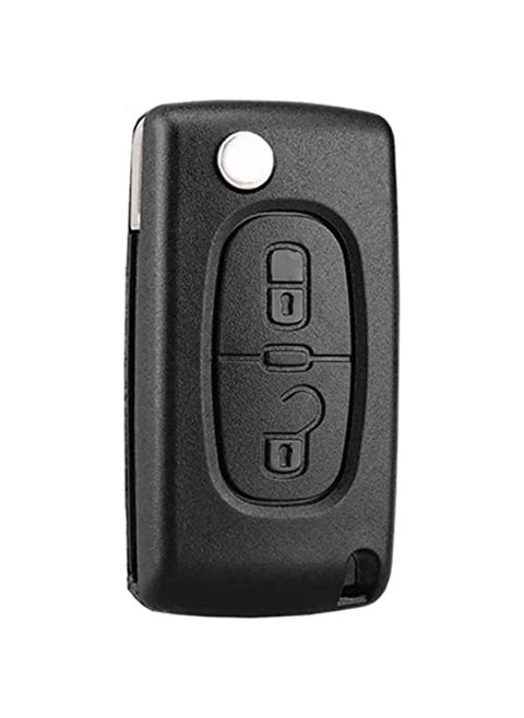 2 Buttons Key Shell Compatible Ce0523 Folding Flip Key For Peugeot 207 307 308 407 408 3008 5008 Citroen C2 C3 C4 C5 C6 C8 (2 Buttons Ce0523)