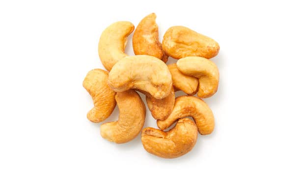 Yupik Roasted Unsalted Whole Cashews, 2.2 lb (35.2 oz), Gluten-Free, Kosher, Vegan, Crunchy Nuts, Lightly Roasted, No Added Salt, Source of Protein & Iron, Savory Snacks - Image 2