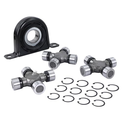 Xiaoyudou Rear Drivershaft Carrier Bearing & U-Joint Kit Fit for 1999-2010 Ford F-250 F-350 Super Duty 4WD RWD Replaces # HB210866-1X 210866-1X 5-160X - Image 1