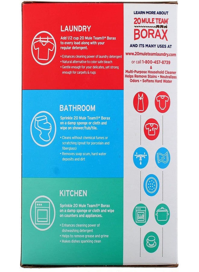 20 Mule Team بوركس 20 فريق الحمير معزز المنظفات، 65 أونصة (3) - Image 3