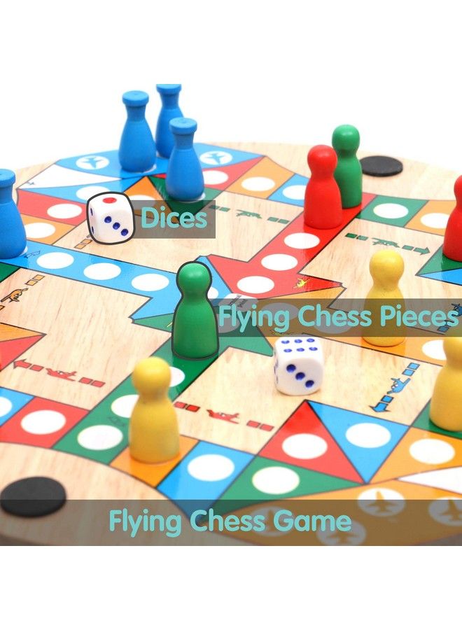 Lavievert Activity Center Play Cube 10 In 1 Bead Maze Shape Sorter Multipurpose Educational Toy Wooden Learning Game For Toddlers & Kids - Image 5