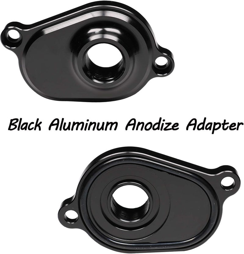 CARMOCAR 6.0L Oil Cooler Flush Kit with Black Aluminum Anodize Adapter replacement for Ford 2003 2004 2005 2006 2007 2008 2009 2010 Diesel - Image 5