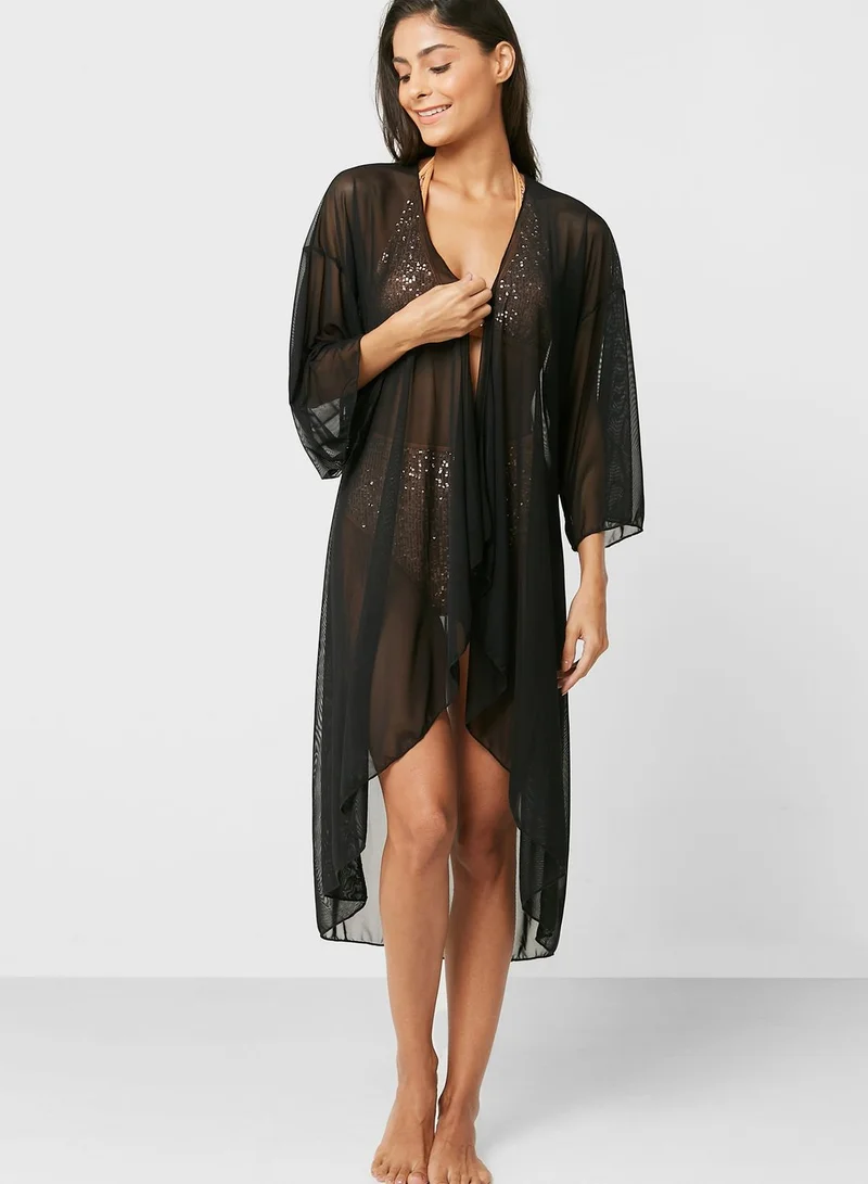 ELLA Sheer Detail Cover Up