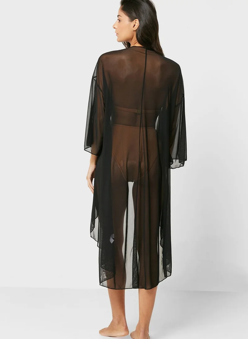 ELLA Sheer Detail Cover Up