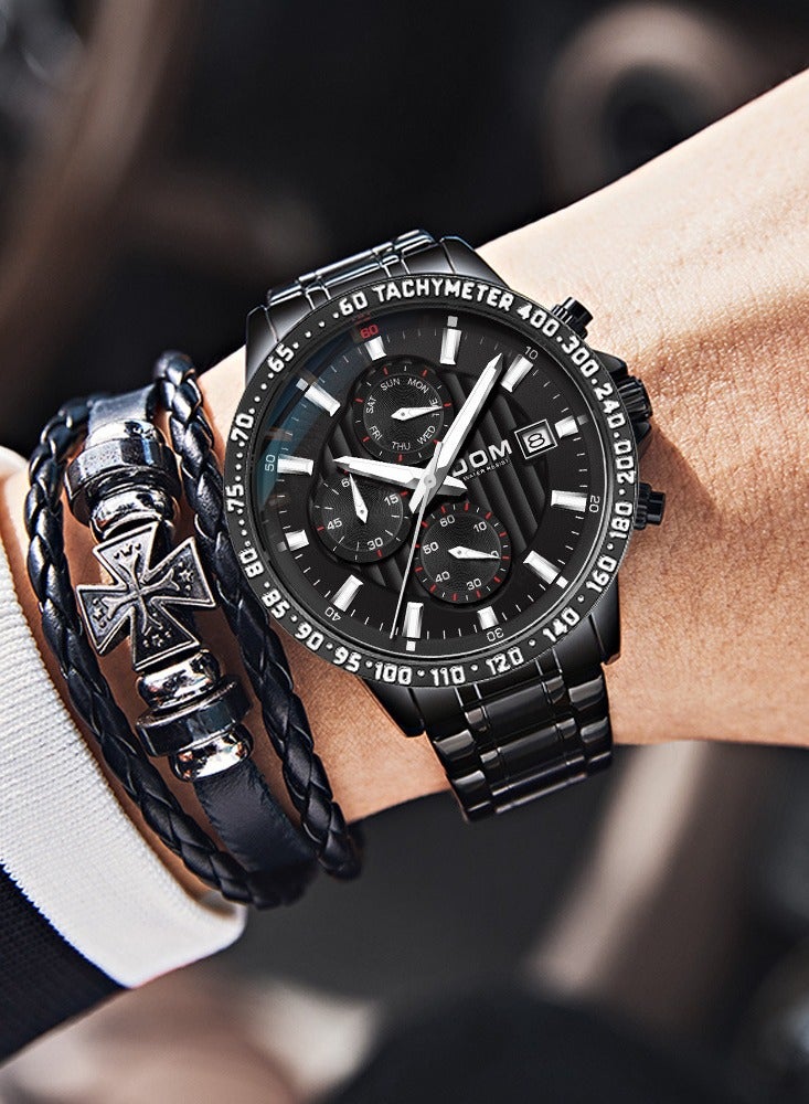 DOM Men's Waterproof Quartz Watch - Image 3