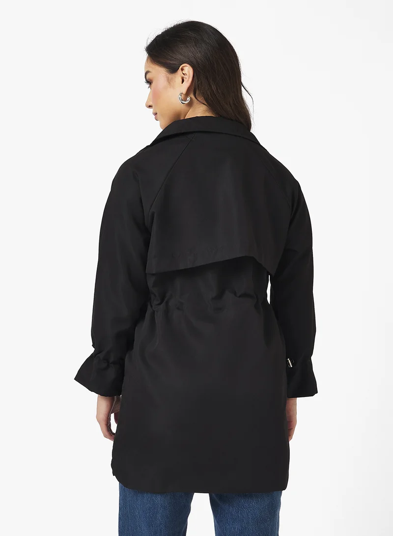 Ginger Oversize Woven Trench Coat