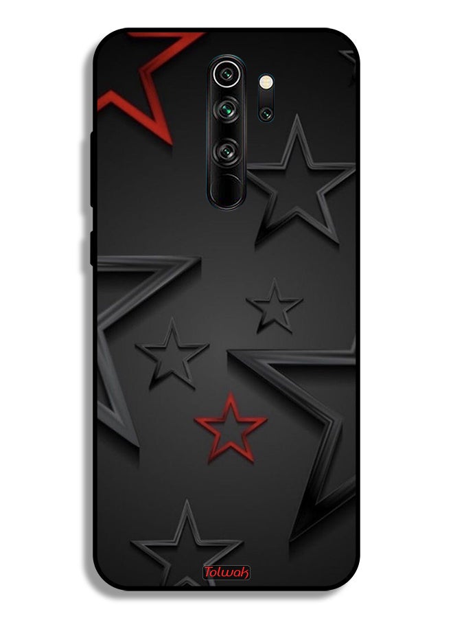 Tolwak Xiaomi Redmi Note 8 Pro Protective Case Cover Stars Pattern - Image 2
