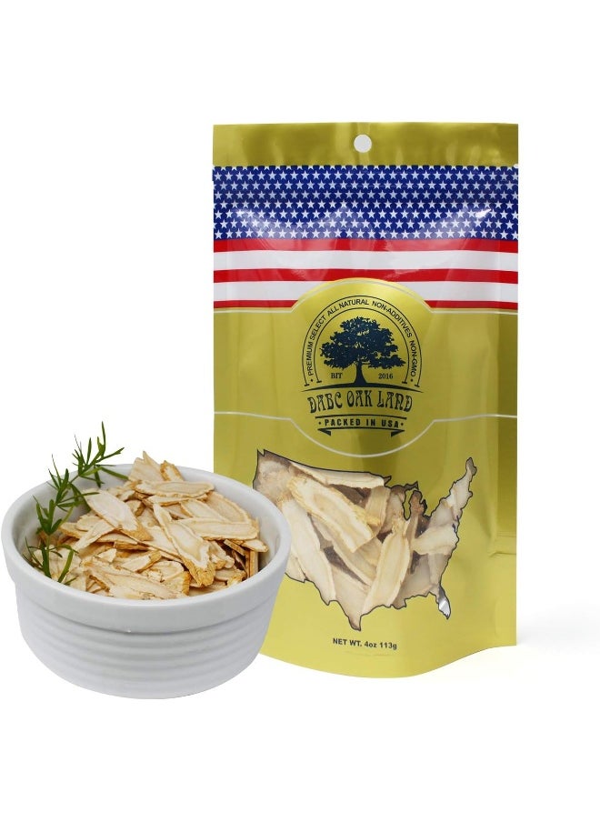 DABC OAK LAND DABC OAK LAND DOL American Ginseng Slice 4oz/Bag(2Bags) from Wisconsin  - Image 1