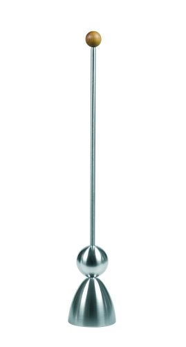 TAKE 2 Germany The Original Clack Egg Opener - German Engineered Stainless Steel Egg Topper - Premium Quality Egg Accessories (Wooden Top) - Image 1