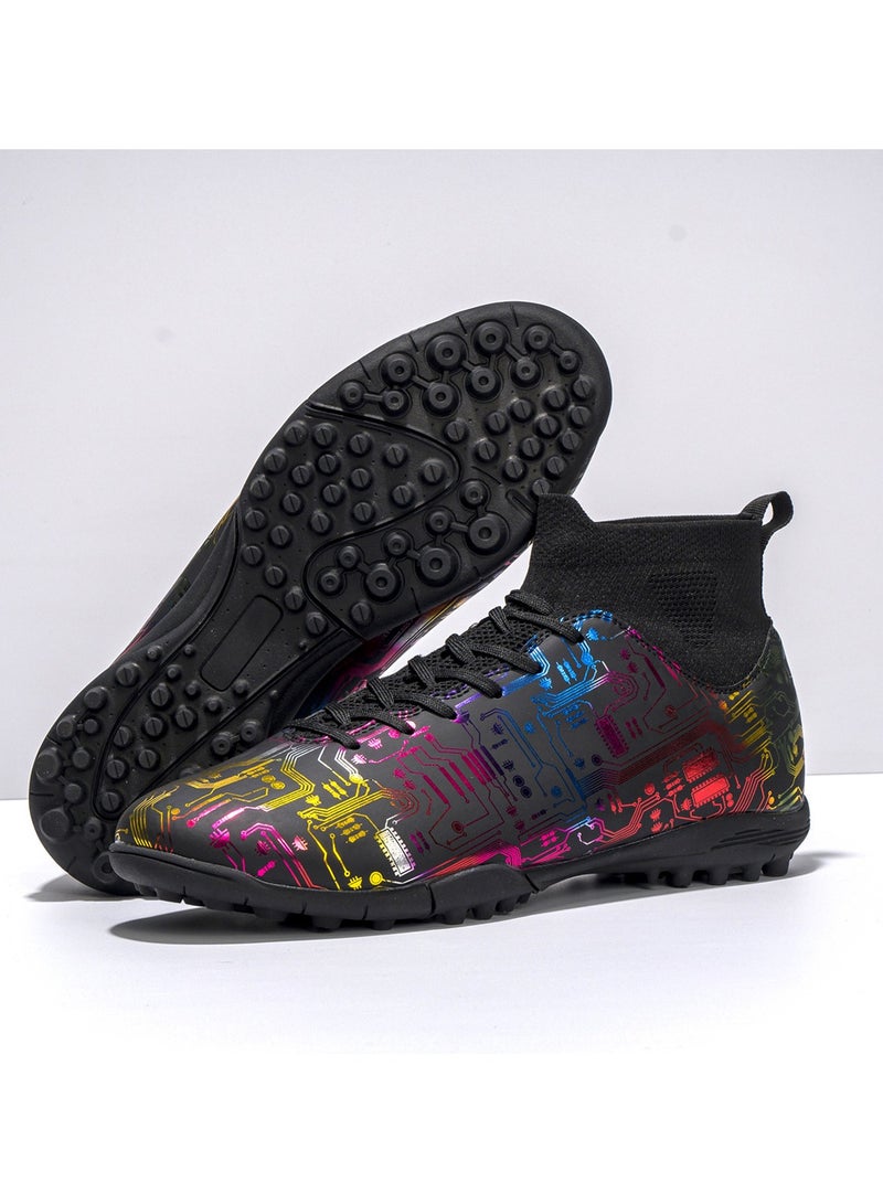 SKT Shiketro New Large Size Youth Adult Long Spike Football Shoes Special Training Shoes Indoor And Outdoor Sports Shoes  - Image 1