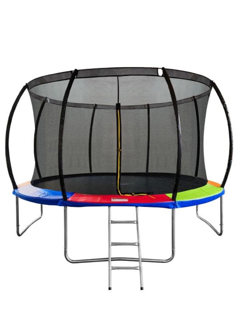 TA SPORT - 12-Ft Trampoline With Safety Net - Image 1