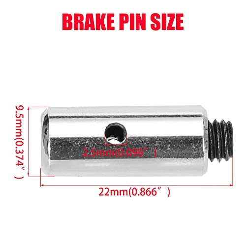 GREHUA 4" Rear Drum Brake Band & Cable Kit for Manco Bandit Critter 1492 4316 297 Rotary 484 Azusa 2251-B Yerf-Dog Predator 212cc 420cc 196cc Go Kart Yard Cart Dune Buggies Mini Bike ATV Parts - Image 5