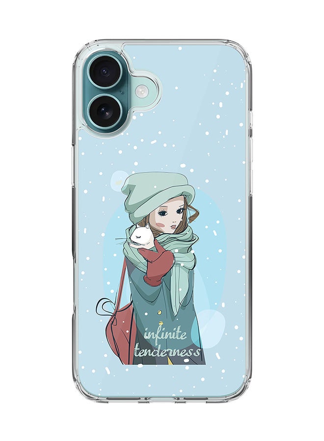 Stylizedd For iPhone 16 Plus Case [Compatible with MagSafe] Slim Magnetic cover Clear Phone Case - Infinite Tenderness - Image 1