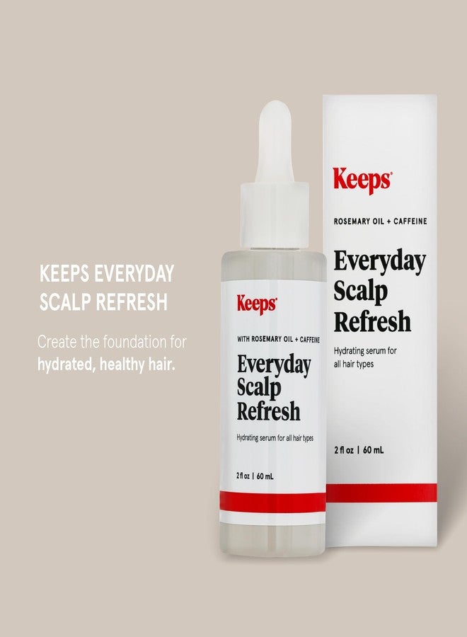 Keeps Everyday Scalp Serum - Hair Serum to Nourish, Condition & Exfoliate the Scalp - Caffeine, Rosemary Oil & Salicylic Acid for Hair Health- Hair Treatment Products for Men & Women - Image 2