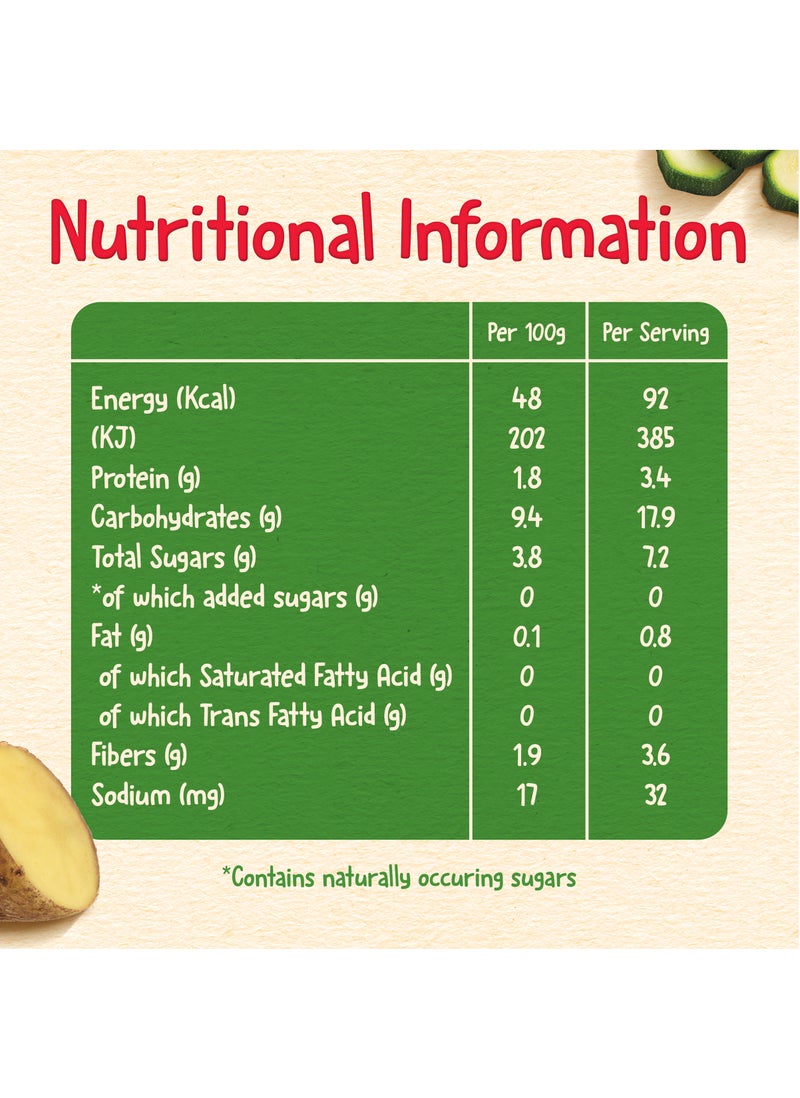 Cerelac Mixed Vegetables Sweet Corn Carrot & Green Peas Puree Baby Food (12m+) 190gm - Image 4