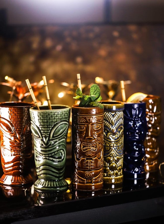 ALINK Biodegradable Bamboo Print Paper Drinking Straws for Drinks, Juices, Smoothies, Shakes, Party Supplies, Pack of 100 - Image 2