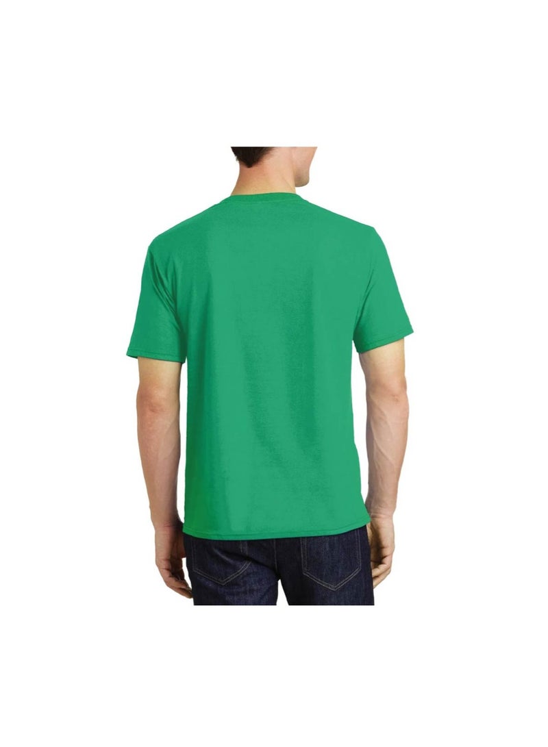 Saudi Arabia National Day Men's T-Shirt – Short Sleeve Round Neck Soft Cotton Tshirt - Perfect For Celebrating Saudi National Day, Events - Image 2