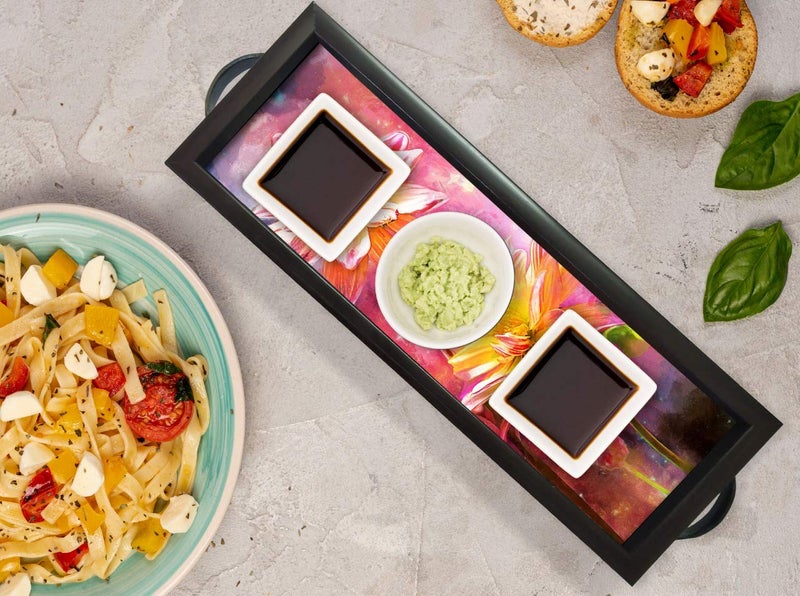 PAPER PLANE DESIGN Premium Rectangular Serving Trays for Dinning Table, Home & Office - Image 3