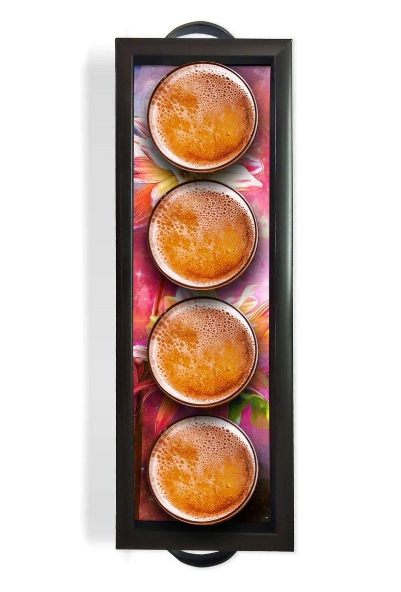 PAPER PLANE DESIGN Premium Rectangular Serving Trays for Dinning Table, Home & Office - Image 1