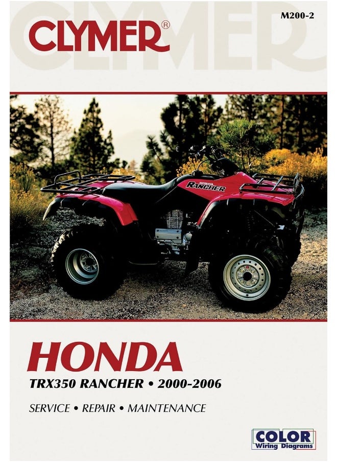 Honda TRX350 Rancher Series ATV (2000-2006) Service Repair Manual  - Image 2