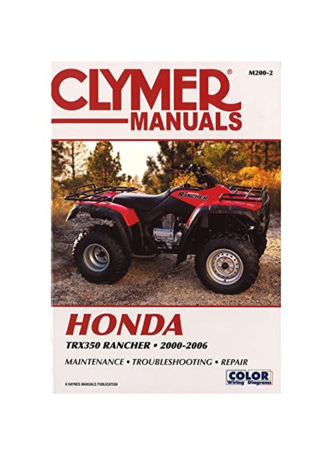 Honda TRX350 Rancher Series ATV (2000-2006) Service Repair Manual  - Image 3