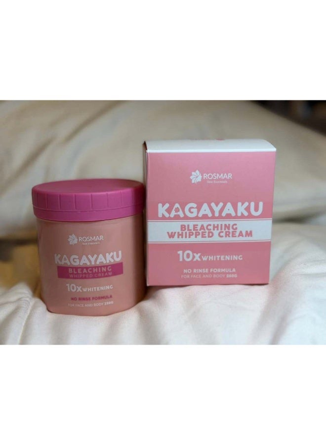 Rosmar Essentials Kagayaku Bleaching Whipped Cream is a 10x whitening