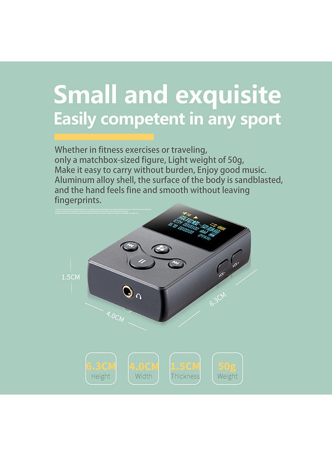 XDUOO - xDuoo X2S HiFi Music Player High Fidelity Lossless Audio Player DSD FLAC APE WMA WAV AAC MP3 Player TF Card Reading Up to 128GB - Image 1
