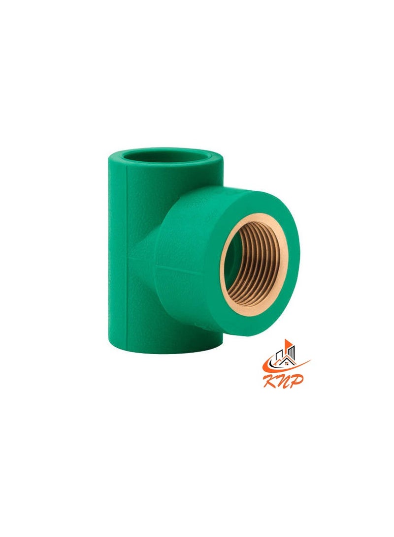 KNP PPR Female Tee 1/2" X 20mm - Image 1