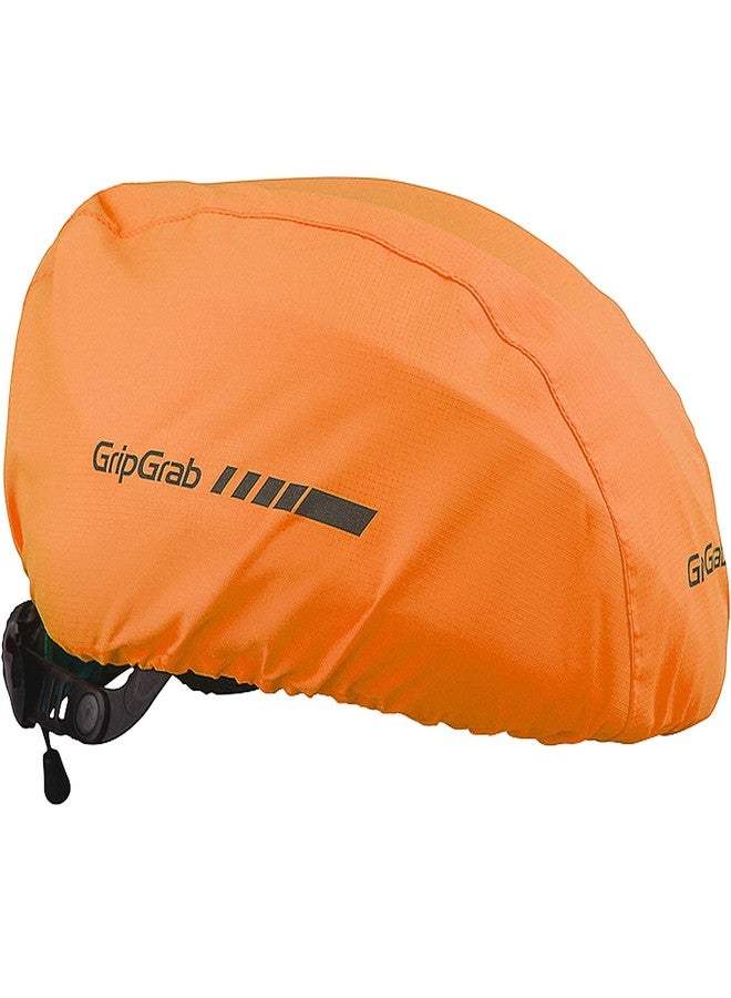 GripGrab Waterproof Windproof Cycling Rain Helmet Cover Reflective Bicycle Commuting High-Visibility Road MTB Headwear - Image 1