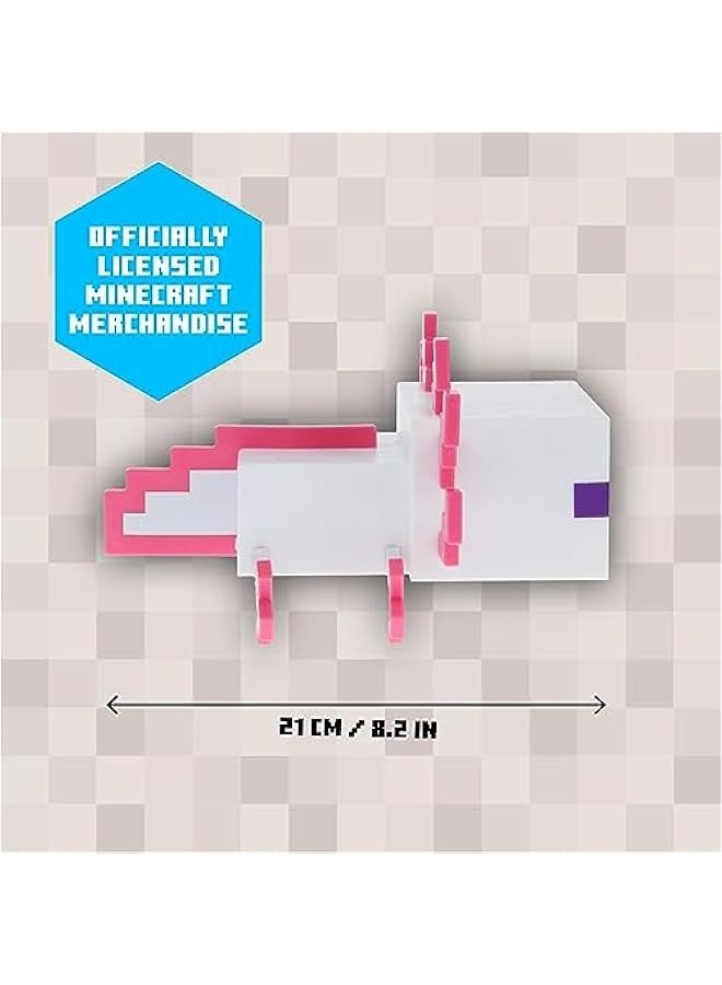 MINECRAFT Axolotl Light, Five Color Modes, Minecraft Lamp to Decorate Your Gaming Desk or Night Stand - Image 5