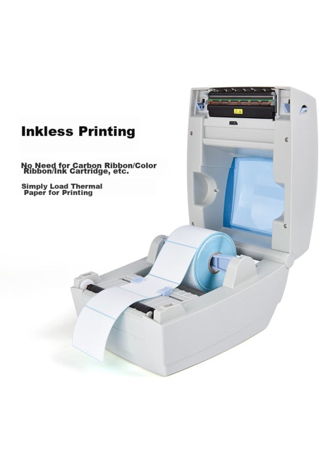 Hprt Q5 Thermal Label Printer, Express Delivery Electronic Shipping Label Printer, Commercial Small Wired, Express Delivery Single Sheet Express Barcode Sticker, One-sheet Two-sheet Printing - Image 3