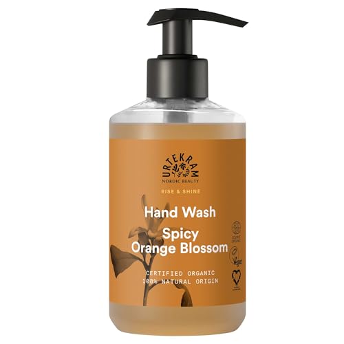 Urtekram Hand Wash All skin types Spicy Orange Blossom 300 ml Vegan Organic Natural Origin - Image 1