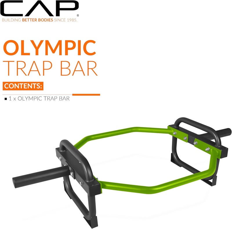 CAP Barbell Olympic Trap Bar and Shrug Bar for Deadlifts - Image 2