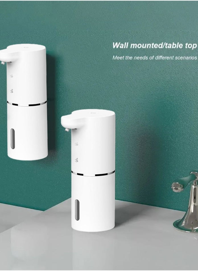 Smart Handwasher Automatic Foaming Soap Dispenser | 300ml Rechargeable Touchless Hand Wash Dispenser with Infrared Sensor, 2 Adjustable Foam Levels, IPX5 Waterproof for Kitchen, Bathroom, Hotel, Hospital, Office - Image 3