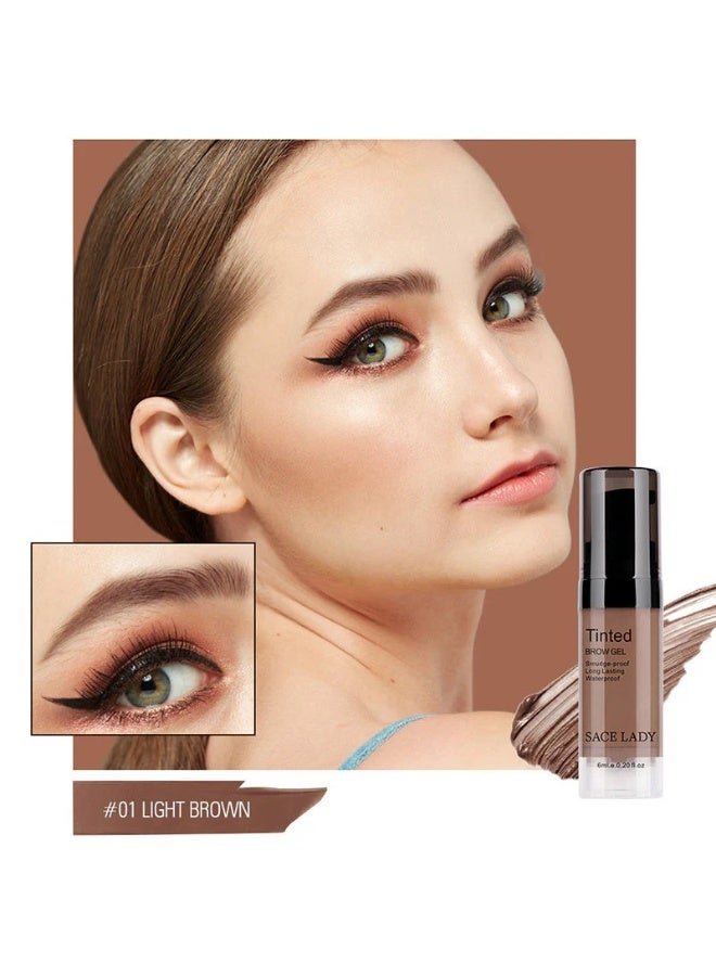ساس ليدي جل حواجب مقاوم للماء بصبغة الحناء (دارك براون) - Image 2
