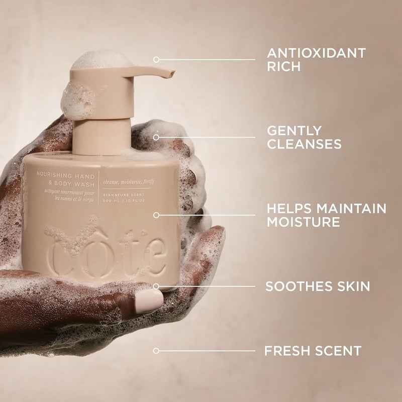 Cote Shop Nourishing Hand Body Wash Antioxidant Rich Effective Cleanser Leaves Skin Soft and Smooth - Image 5