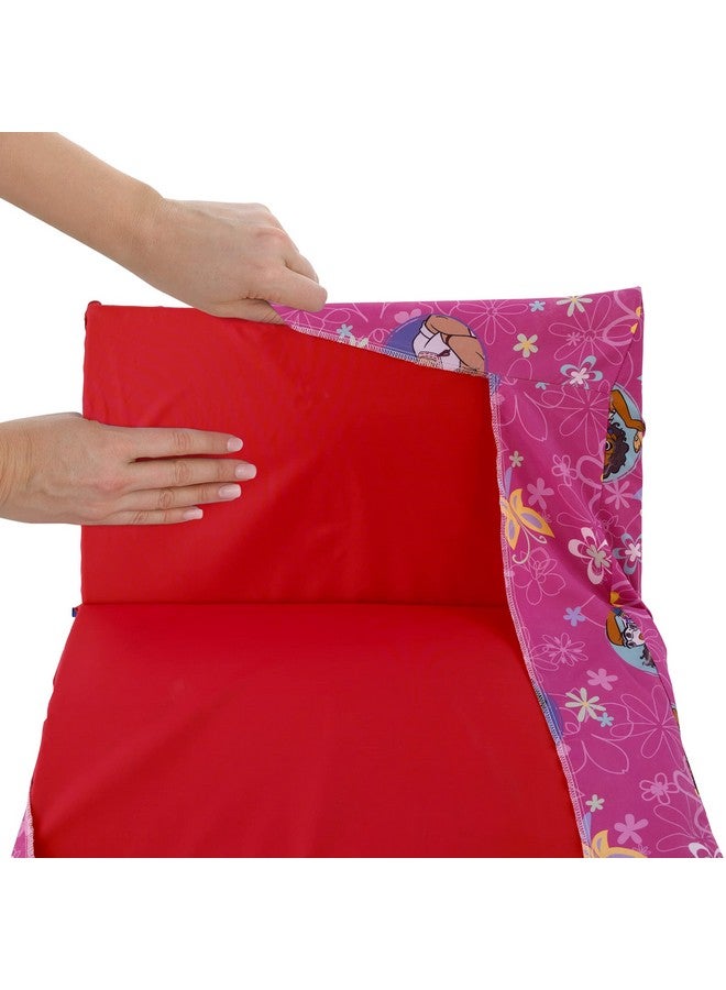 Disney Encanto Tropical Delight Pink and Aqua, Mirabel and Isabella Preschool Nap Pad Sheet - Image 2