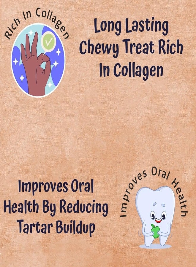 TRADESK High Protein Munchy Chew Sticks for Dogs - Chicken & Mutton Flavored | 2kg Pack (1kg Each) | for All Breeds & Life Stages | Supports Dental Health & Gums - Image 5